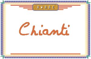 Chianti的手写英文