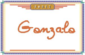 GonzaloдӢ