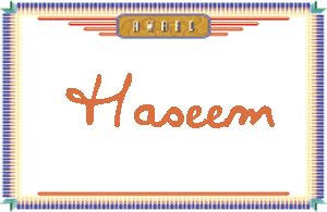 HaseemдӢ