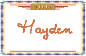 HaydenдӢ