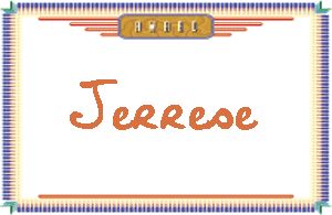 Jerrese的手写英文