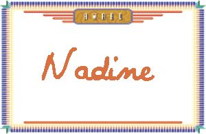 NadineдӢ