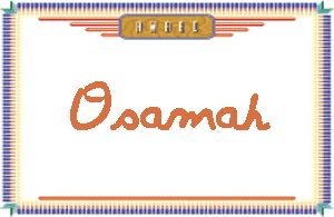 OsamahдӢ