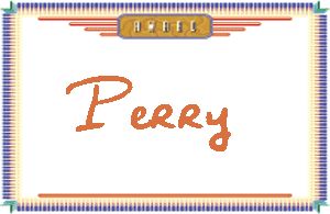 Perry的手写英文