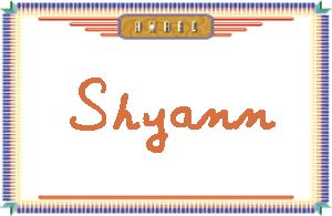 ShyannдӢ