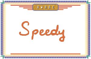 Speedy的手写英文