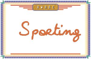 Sporting的手写英文