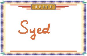 SyedдӢ