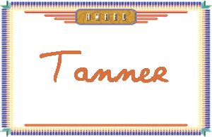 Tanner的手写英文