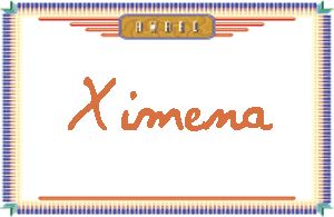 XimenaдӢ